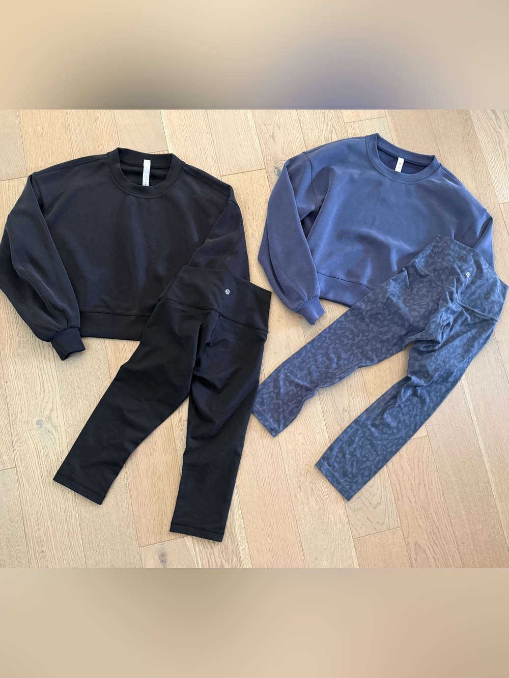 Lululemon - Softstreme Sweatshirt & crop sets bundle